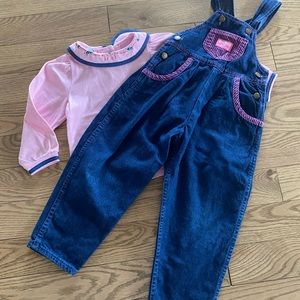 Vintage Oshkosh 4T outfit